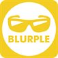 Blurple LED Glasses