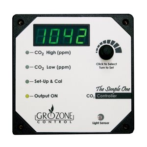 GROZONE SC02 CONTRÔLEUR DE CO2 À 1 SORTIE 0-5000 PPM (1)