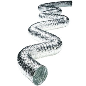 AIR DUCT NON INSULATED FLEXIBLE DUCT 10'' X 25' (1)