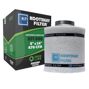 KOOTENAY GREEN LINE FILTER KFI 800 - 470CFM 6''x14'' (1)