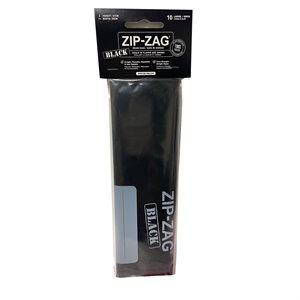 ZIP-ZAG BLACK LARGE BAGS 27 CM X 28 CM (10)