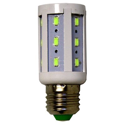 GREEN LED LIGHT BULB 5W 120 / 240V (1)