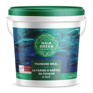 GAIA GREEN FARINE D'ARÊTES DE POISSON 6-16-0 1.8KG (1)